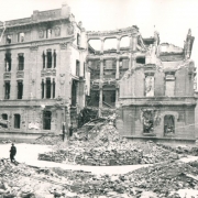 La Spezia 1945 Immagini del centro storico bombardato