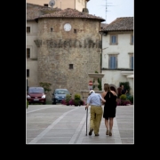 Ceronetti e Francesca Valeria Sommovigo a Cetona
