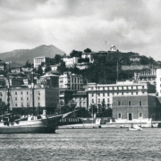 La Spezia in una foto d'archivio degli anni 50