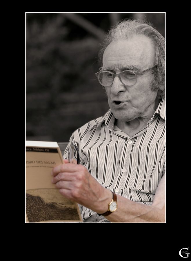 Ceronetti legge i Salmi <br /><br />  &copy; Gianluca Ghinolfi
