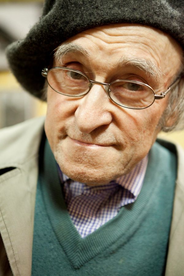 Guido Ceronetti a La Stampa <br /><br />  &copy; Sacha Beverini