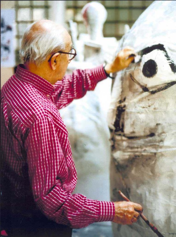 Lele Luzzati premio exodus 2004 <br /><br />  &copy; Mauro Frascatore