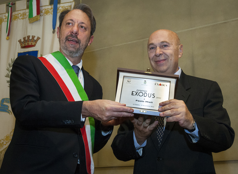 paolo mieli premiato per exodus 2012