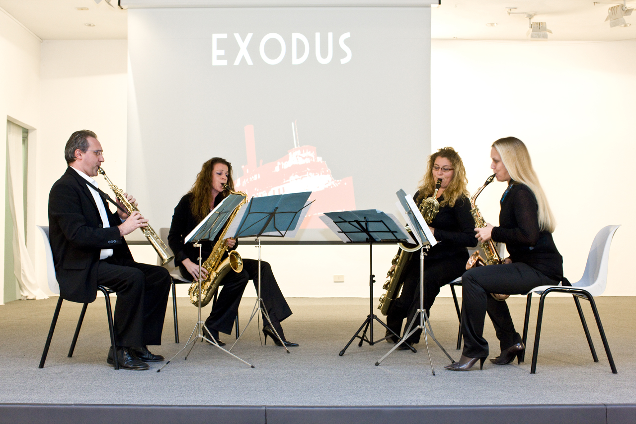 Albeniz saxophon quartet <br /><br />  &copy; Enrico Amici